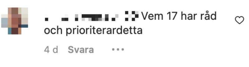 Bianca Ingrossos kommentarsfält Bianca Ingrossos kommentarsfält